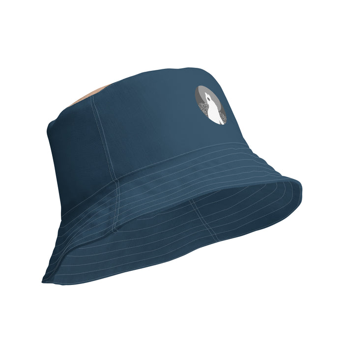Reversible bucket moon hat